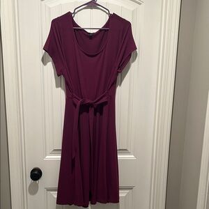 Torrid Deep Purple Midi Dress